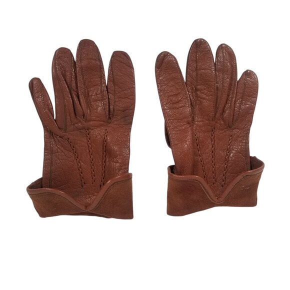 Vintage Leather Driving Gloves - Picture 5 of 16